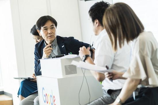 （写真８）「未来への学び」勉強会（2017年8月25日開催）／ロールプレイング時の登壇者の様子.jpg