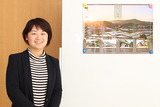 南三陸によく行く友人に紹介してもらった安藤仁美さん。一般社団法人南三陸研修センターで働いています