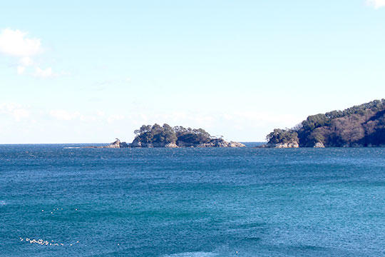浪板海岸の景色