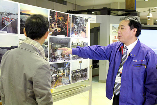 株式会社いわき市観光物産センター総務課課長の仙坂さん