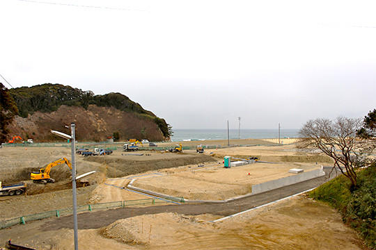 2017年現在のいわき沿岸部の様子