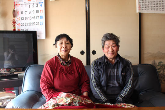 橋野町にある佐々木正太郎さん・かよさんのご自宅