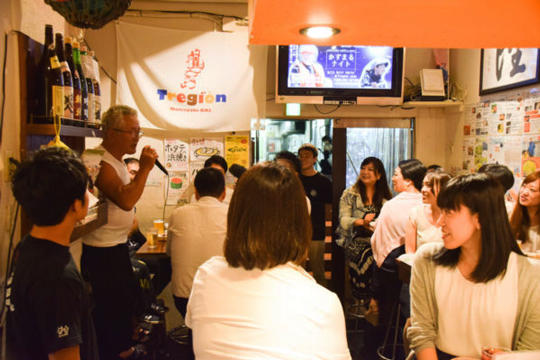 気仙沼の漁師・佐々木一夫さんが店長となった「かずまるナイト」